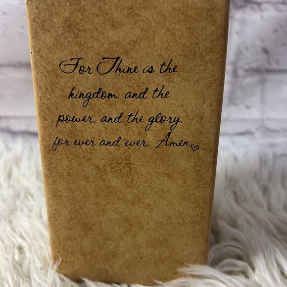 Comfort Candles 05724 The Lords Prayer Tea light Holder - Picture 6 of 12